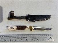Beartooth Highway knife and sheath