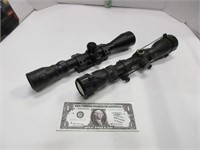 Two rifle scopes
