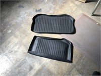 ZIMABLUE New Front Trunk&Rear Well Mats for Tesla