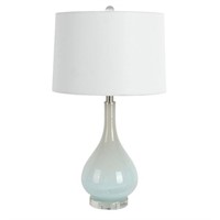 Decor Therapy Liv Art Glass Table Lamp LED
