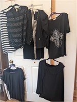 Black & White Women's Clothing lot  (Front
