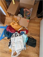 Mixed Bag & Purse Lot  (Front Closet)