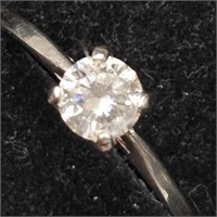 $2800 14K  Diamond (0.52Ct,I2,H) Ring