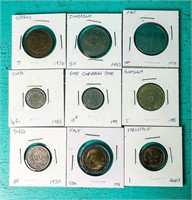 WORLD FORIEGN COINS LOT