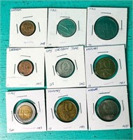 WORLD FORIEGN COINS LOT