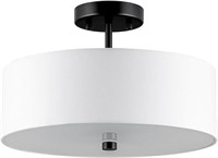 Ludil 3-Light Semi Flush Mount Ceiling Light Fixtu