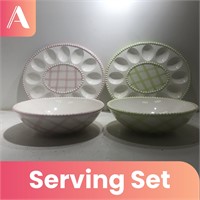 Serving Trays/Bowls Set
