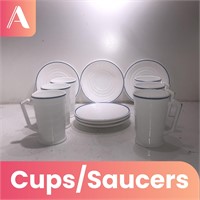 Hazel Atlas Cups and Saucers