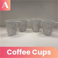 Corelle Porcelain Coffee Cups