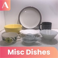 Misc Dishes/Glassware