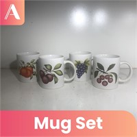 Fruit Coffee Cup Set