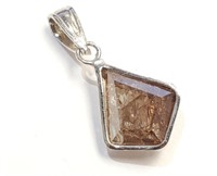 $4000 14K  Bezel Set Diamond(1.9Ct,I3, Fancy Brown