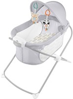 Fisher-Price Baby Bedside Sleeper Soothing View Pr