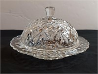 Prescut Pineapple Round Butter Dish W Lid Anchor