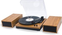 LP&No.1 3-Speed Wireless Vinyl Player