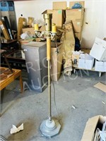 vintage torchier floor lamp - no shade