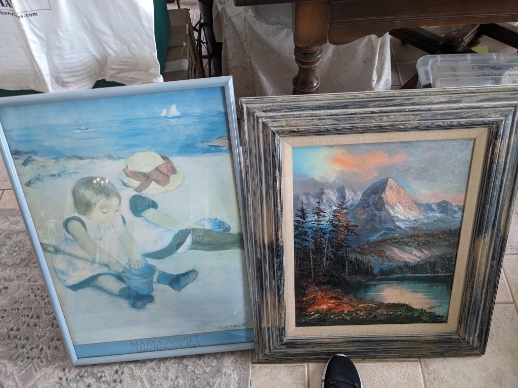Three Paintings Lot  (Living Room)
