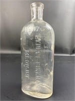 Vtg LYDIA E. PINKHAM'S MEDICINE Bottle 14 1/2 OZS.