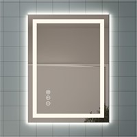 FORIOUS 24x32 LED Bathroom Mirror