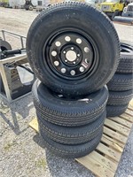 SET OF 4 GOODRIDE ST200 TIRES AND WHEELS