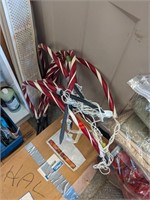 Candy Cane Light Stakes  (Garage)