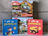 Kids Floor Puzzles-Complete/Pop Up Books
