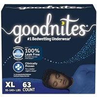 Goodnites Boys' Nighttime Bedwetting Underwear, S
