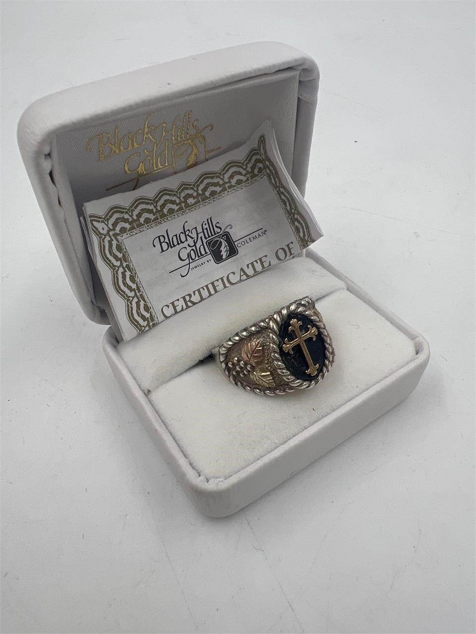 Black Hills Gold by Coleman sz 9 Ring