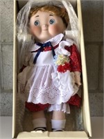 Large Collectible Porcelain Dolly Dingle Doll