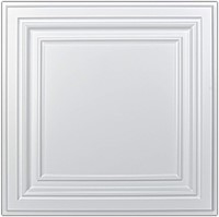 New $126 PVC Ceiling PlasticTiles White (12-Pack)