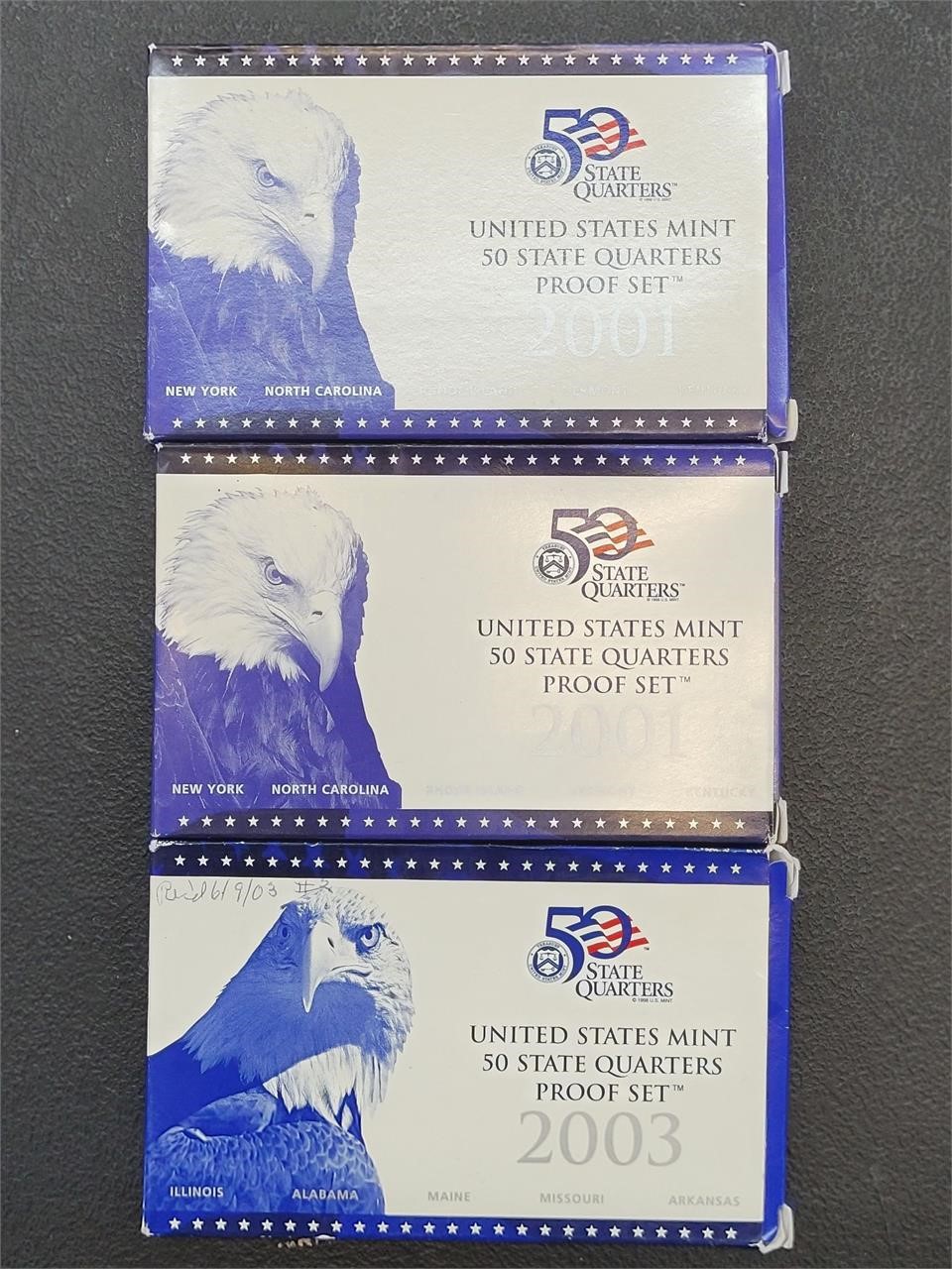 United States Mint Quarters Proof Set