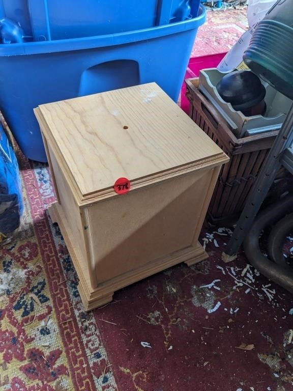 Small Wooden Table  (Garage)