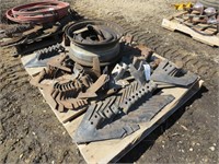PALLET OF VARIOUS SWEEPS & SPIKES