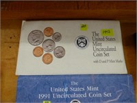 1992 MINT SET ALL P&D COINS INCLUDED