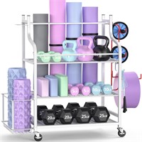 Mythinglogic Yoga Mat Storage Racks,Home Gym Stor
