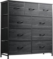 SEALED - WLIVE 9-Drawer Dresser, Fabric Storage To