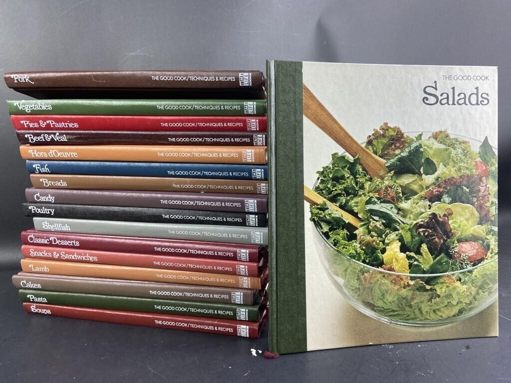 17 Volume TIME LIFE Cook Book Set
