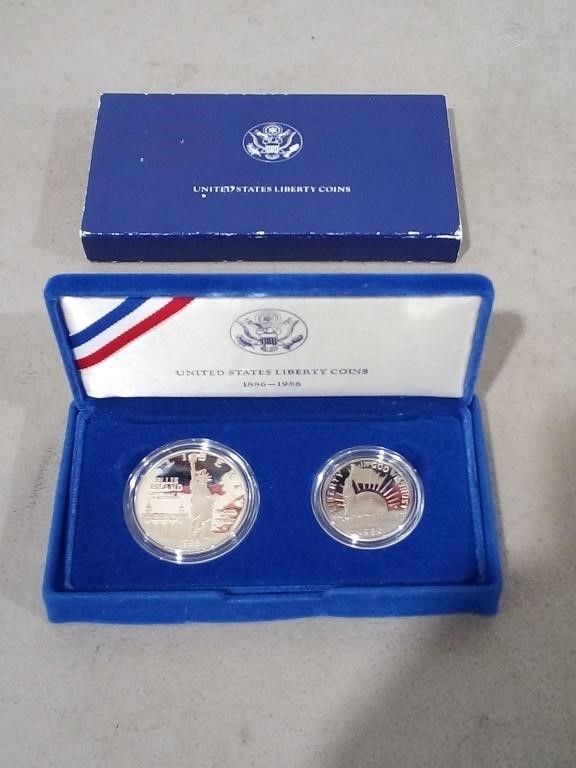 '86 US Liberty Coin Set