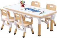 Toddler Table and Chair Set, Kids Table and Chair