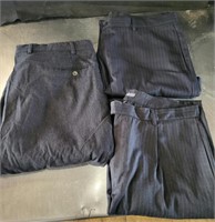 Men’s Wool/Cashmere & Pinstripe Dress Pants