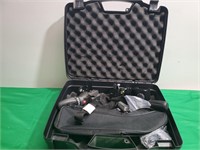Camera Case and (2) Camera Holders