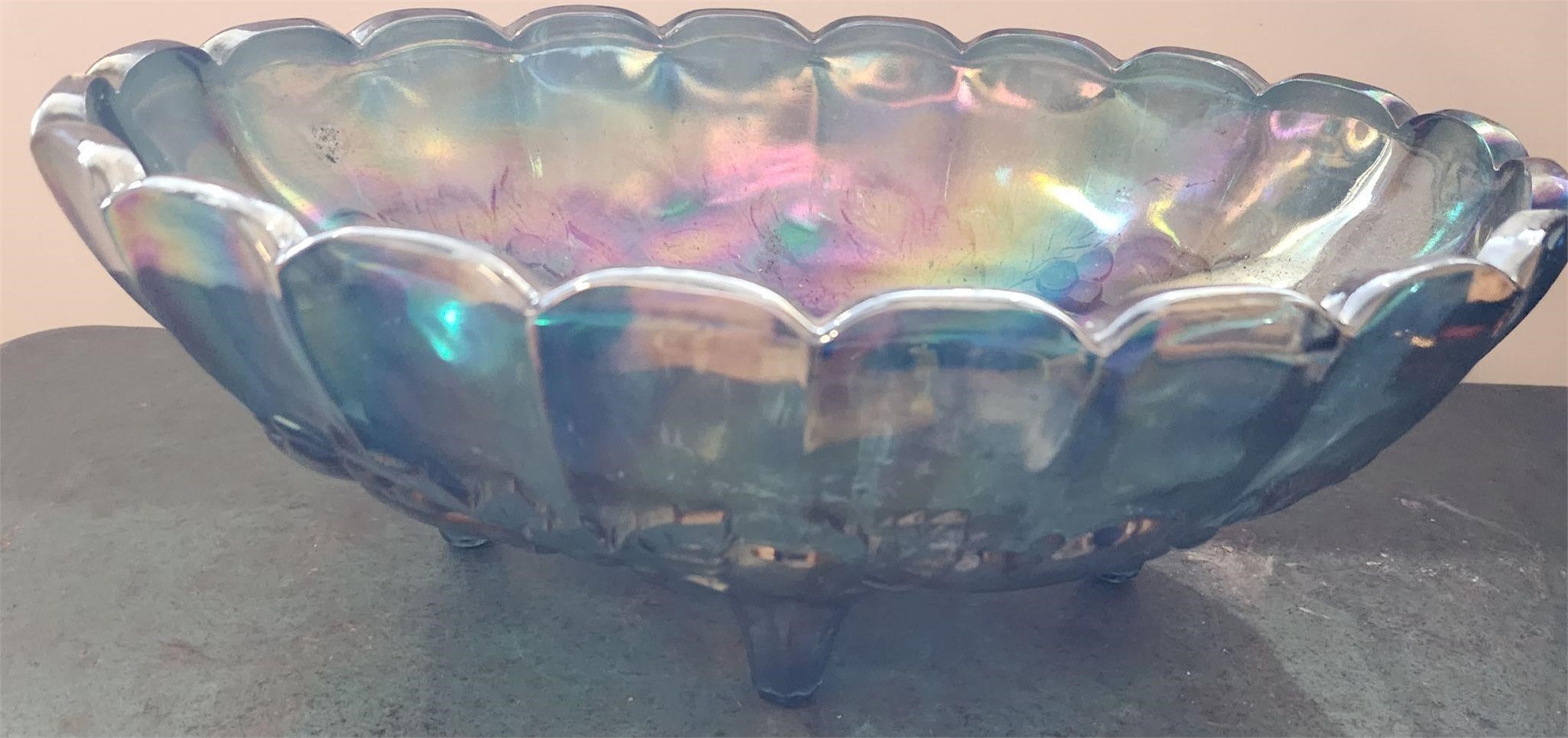 VTG Carnival Glass Bowl