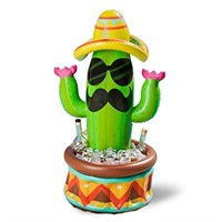 JOYIN 36" Inflatable Cactus Cooler with Sombrero