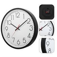Simple Wall Clock 12 Inch  Battery Operated