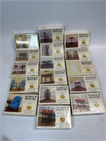 16 Pieces Miniature Doll House Furniture