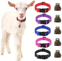 Adjustable Goat Collar with Bell