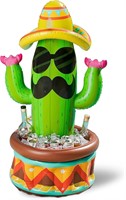 JOYIN 36" Inflatable Cactus Cooler with Sombrero