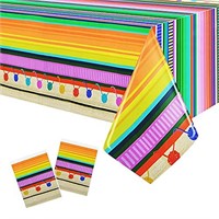4 PCS Mexican Table Cloth for Fiesta Theme Party