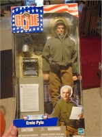 GI Joe Ernie Pyle Doll in Box & Advertising Piece