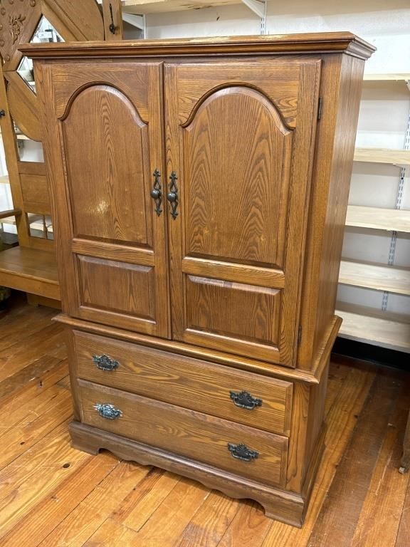 61” x 17” x 40” Armoire-Needs Cleaning
